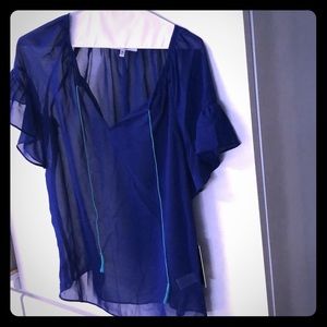 Flutter sleeve Blouse